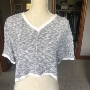 Anthropologie Saturday Sunday Cropped Top
